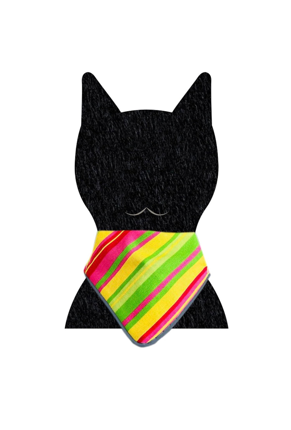 Collar reflejante con paliacate doble vista