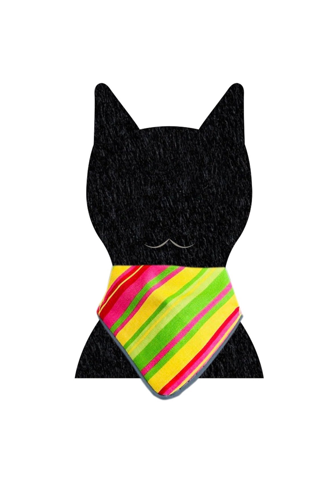Collar reflejante con paliacate doble vista