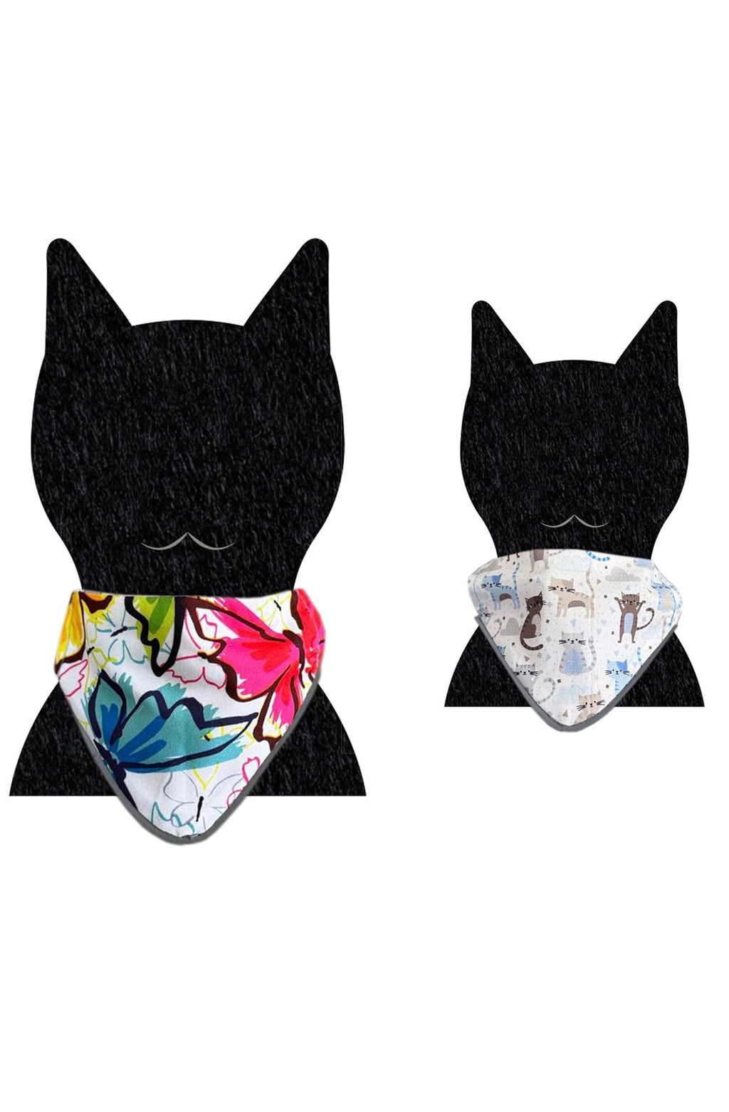 Collar reflejante con paliacate doble vista