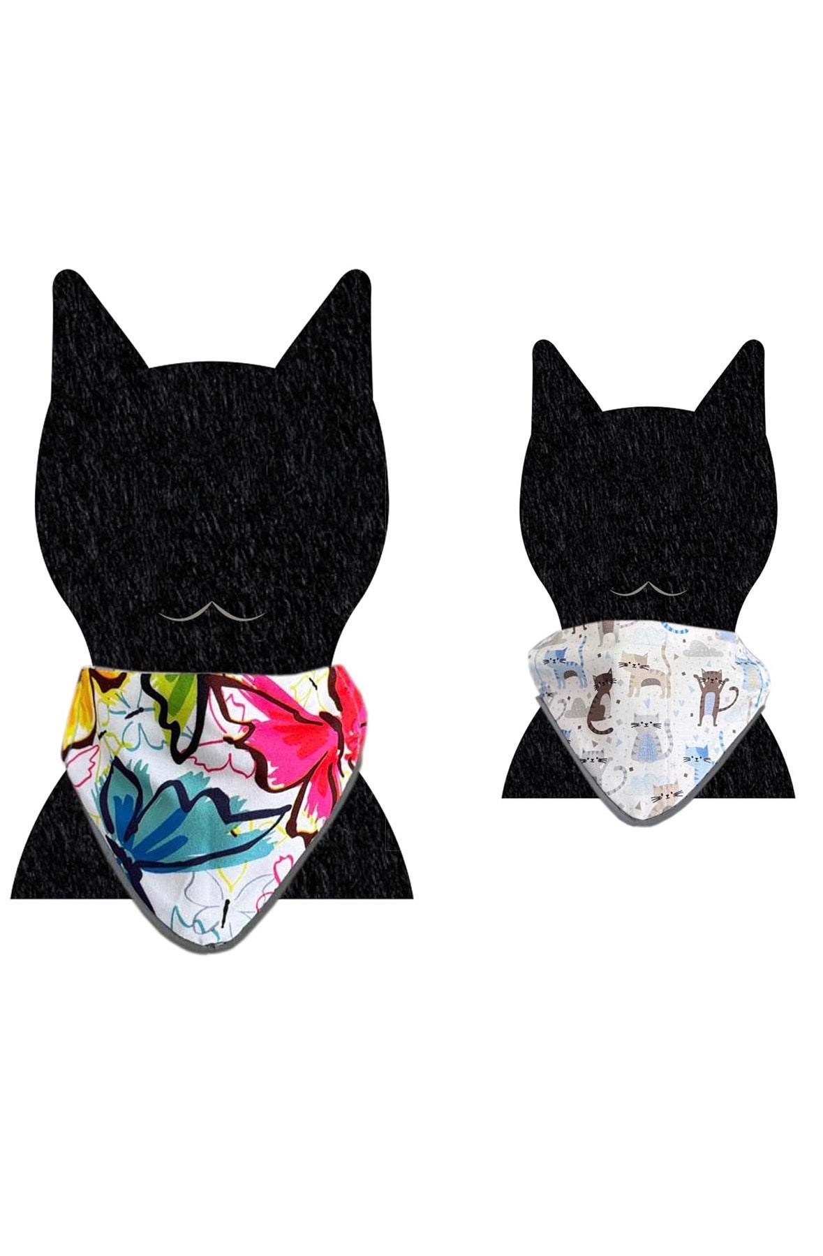 Collar reflejante con paliacate doble vista