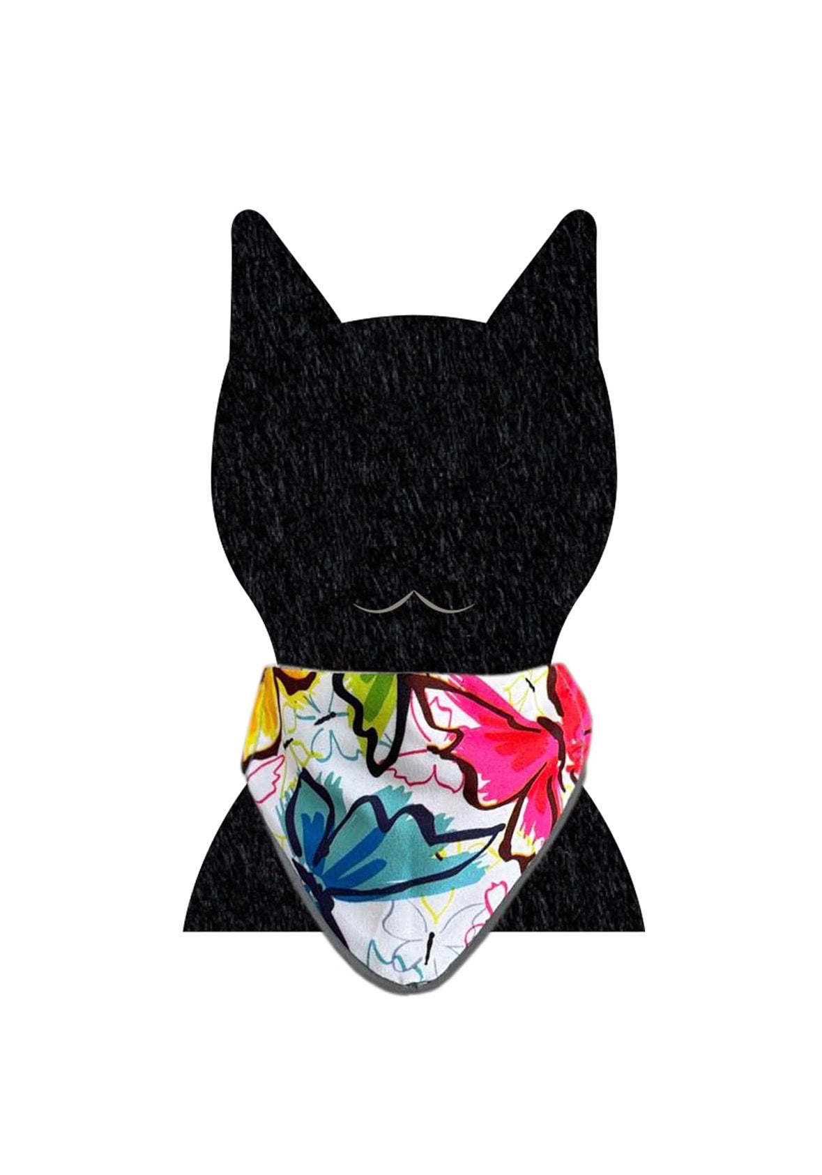 Collar reflejante con paliacate doble vista