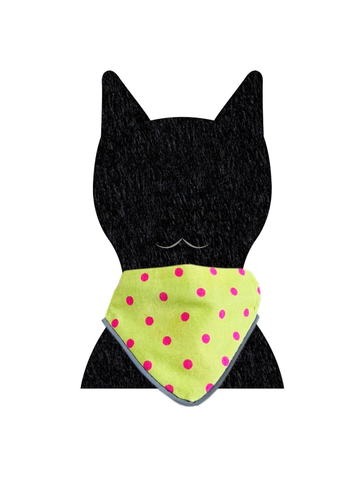 Collar doble vista reflejante con paliacate