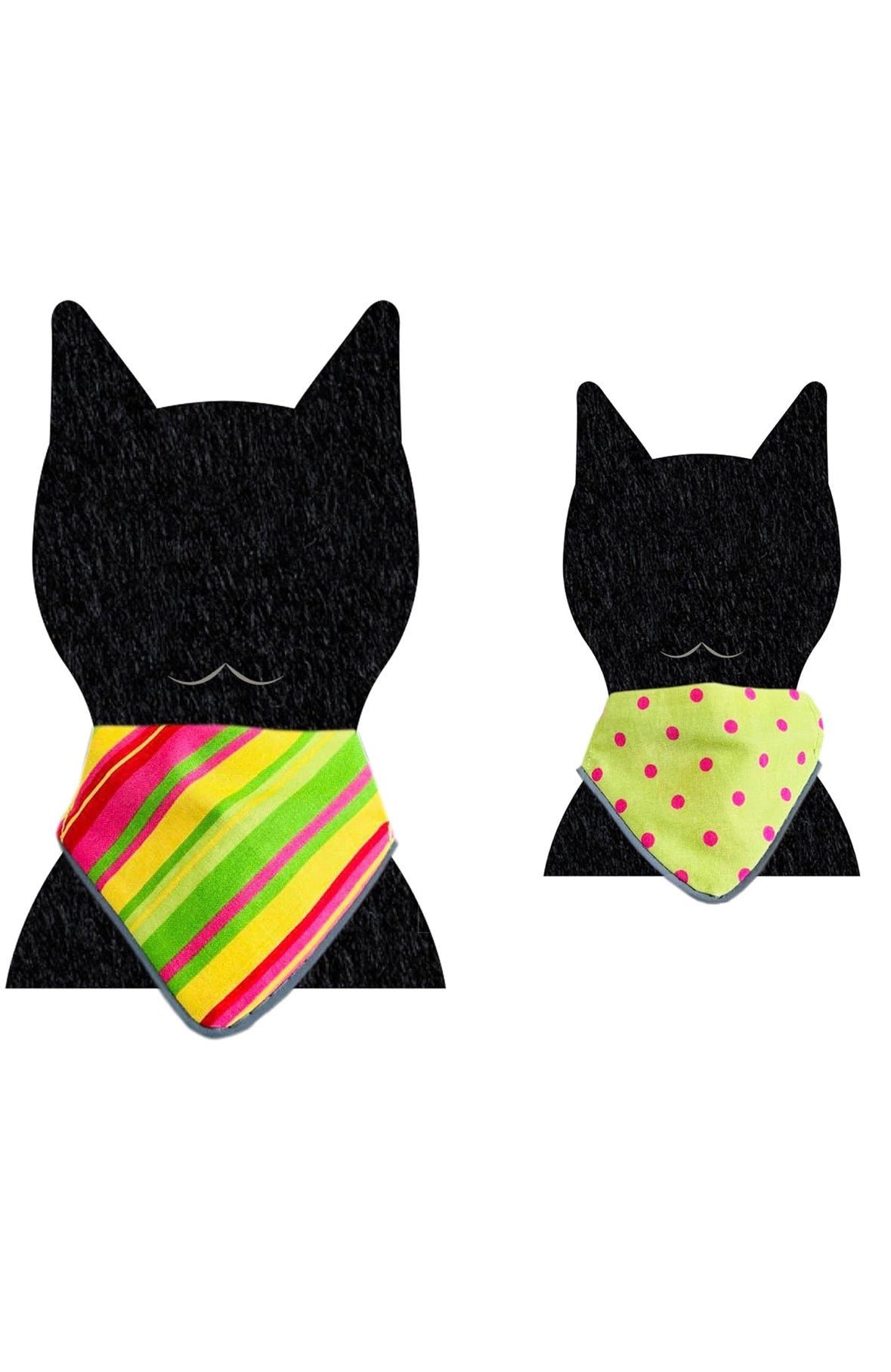 Collar reflejante con paliacate doble vista