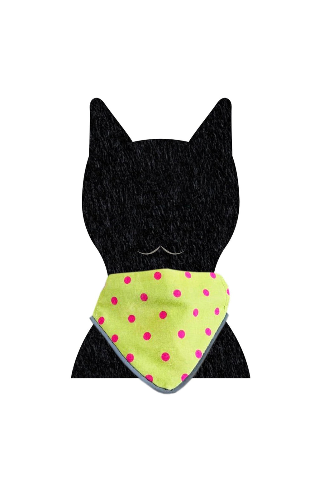Collar reflejante con paliacate doble vista