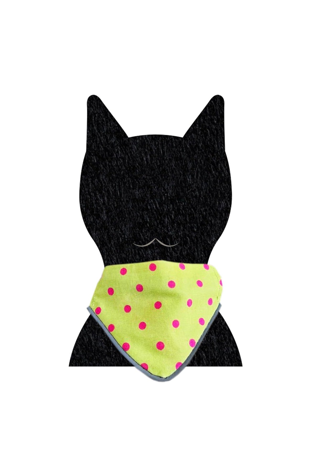 Collar reflejante con paliacate doble vista